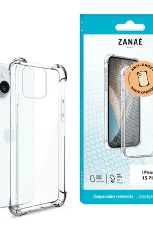 Commander Maintenant Coque Silicone Transparent iPhone 15 Plus