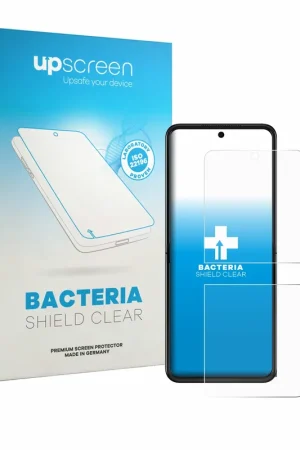 Acheter En Ligne upscreen Bacteria Shield Clear Premium Protection d'écran antibactérien pour Motorola Razr 70 Plus