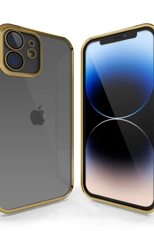 Coverzs Coque clair doux avec cache de caméra iPhone 11 (or) Top Vente