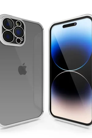Coverzs Coque clair doux avec cache de caméra iPhone 12 Pro (argent) Paiement Sécurisé