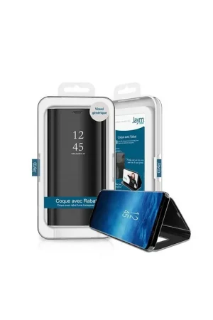 ETUI VIEW XIAOMI MI 10 LITE STAND NOIR Vente Directe