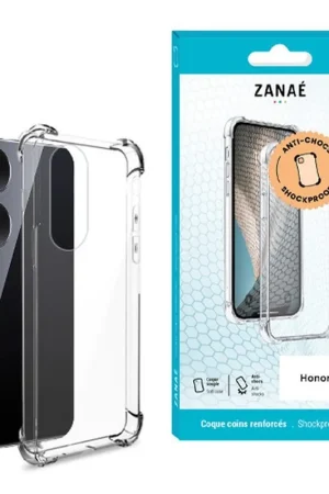 Coque Silicone transparente avec coins renforcés Honor 90 Petit Prix