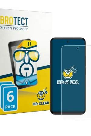 6 Pièces BROTECT HD-Clear Film de protection d'écran pour TCL 605 Prix Réduit