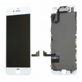 Écran iPhone 7 Blanc + Châssis / Caméra Avant / Ecouteur  Origine Satisfait Ou Remboursé