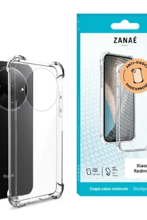 Coque Silicone transparente coins renforcés Redmi A3/A3x Bon Plan