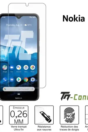 Petit Prix Nokia 6.2 - Verre trempé TM-Concept® - Gamme Standard Premium