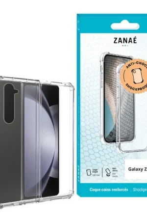 Coque Silicone transparente Galaxy Z Fold5 Livraison Gratuite