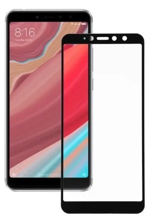 Verre Trempé Complet Noir pour Xiaomi Redmi S2 Vente Flash