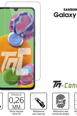 Samsung Galaxy A90 - Verre trempé TM-Concept® - Gamme Standard Premium Vente Flash