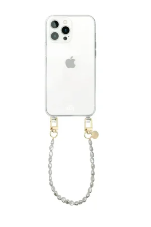 Produit De Marque xoxo Wildhearts Coque transparente avec cordon court iPhone 16 Pro Max - Pearlfection