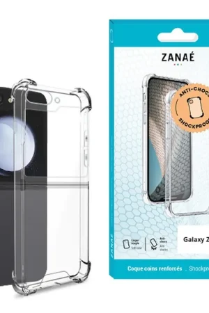 Coque Silicone transparente pour Galaxy Z Flip5 Achetez Aujourd’hui
