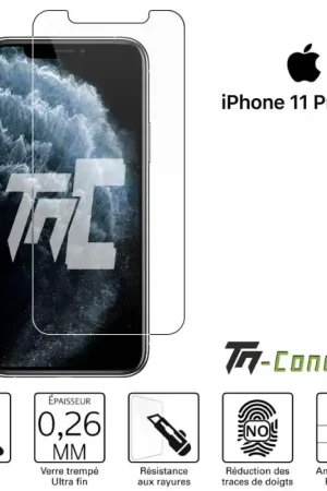 Populaire Apple iPhone 11 Pro Max - Verre trempé TM-Concept® - Gamme Standard Premium