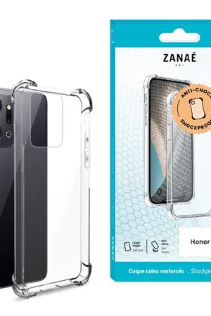Bon Marché Coque Silicone Transparente pour Honor X7a