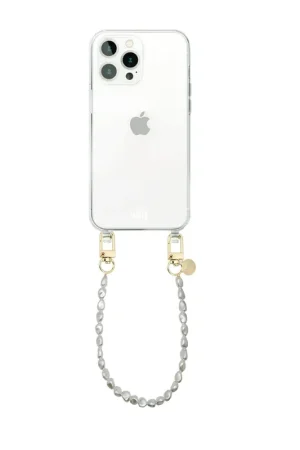 xoxo Wildhearts Coque transparente avec cordon court Pearlfection - iPhone 11 Pro Max Top Vente