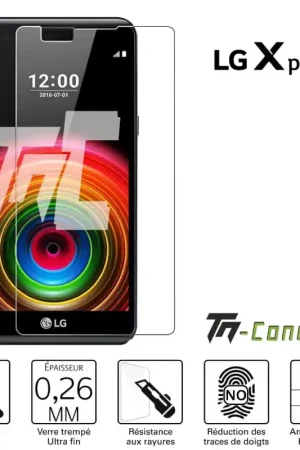 Vente Directe LG X Power - Verre trempé TM-Concept® - Gamme Standard Premium