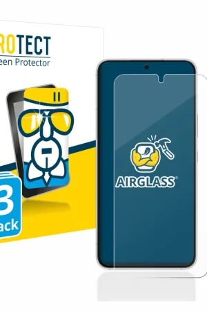 3 Pièces BROTECT AirGlass Protection d'écran en verre pour Samsung Galaxy S22 5G Bon Plan