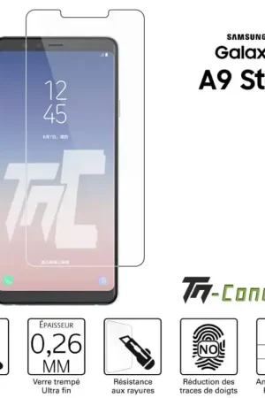 Acheter Direct Samsung Galaxy A9 Star - Verre trempé TM-Concept® - Gamme Standard Premium