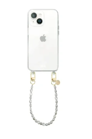 xoxo Wildhearts Coque transparente avec cordon court Pearlfection - iPhone 13 mini Must-Have
