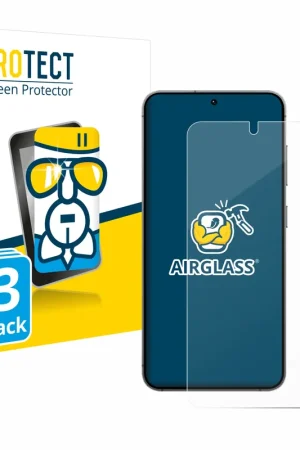 Meilleure Vente 3 Pièces BROTECT AirGlass Protection d'écran en verre pour Samsung Galaxy S24