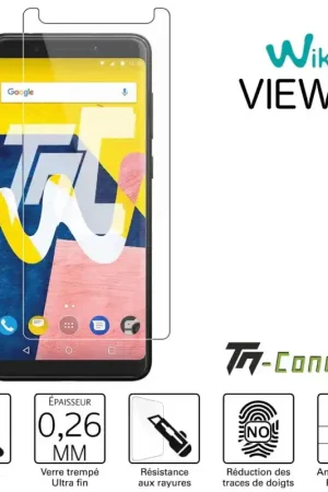 Acheter En Ligne Wiko View Lite - Verre trempé TM-Concept® - Gamme Standard Premium