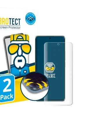 Bon Plan 2 Pièces BROTECT Flex Full-Cover film de protection pour Xiaomi Redmi Note 14 Pro 5G