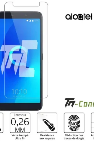 Alcatel 3V - Verre trempé TM-Concept® - Gamme Standard Premium Acheter Direct