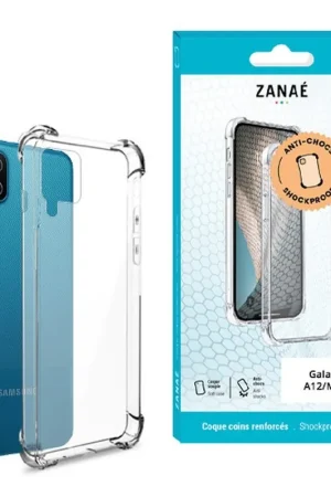 Coque Silicone Transparente pour Galaxy A12/M12 Solde