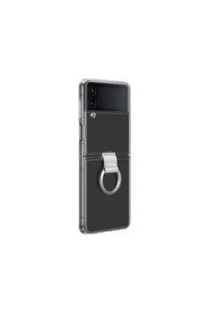 Offre Exclusive Coque avec anneau G Z Flip 4 Transparente Samsung