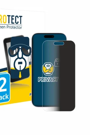 2 Pièces BROTECT Protecteur d'écran Privacy Clear pour Apple iPhone 17 Offre Exclusive