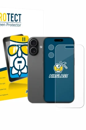 BROTECT AirGlass Protection d'écran en verre pour Apple iPhone 17 (Avant+Caméra) Promotion Saisonnière