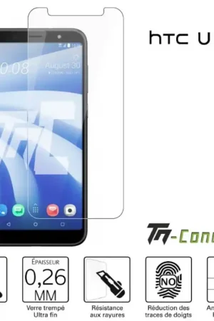 HTC U12 Life - Verre trempé TM-Concept® - Gamme Standard Premium Super Prix