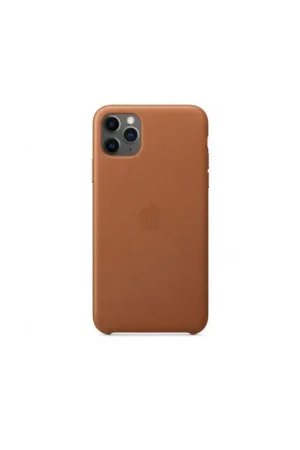 Seulement Aujourd’hui Coque en cuir pour iPhone 11 Pro Max - Havane