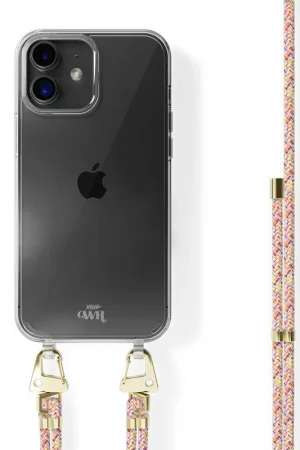 xoxo Wildhearts Coque transparente avec cordon Rainbow Vibes - iPhone 11 Seulement Aujourd’hui