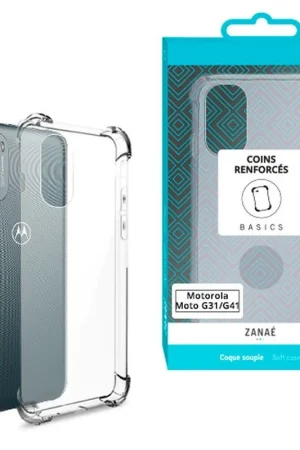 Commander Vite Coque Silicone Transparente pour Motorola G31/G41