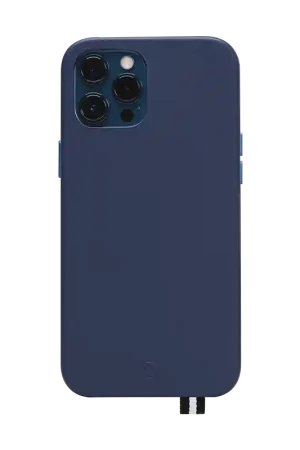 Coque iPhone 12 / 12 Pro Elysée en Cuir Bleue Nuit Artefakt Livraison Gratuite
