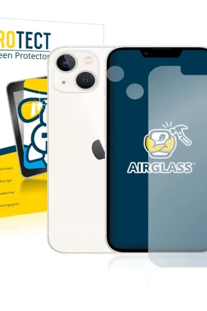 Pas Cher BROTECT AirGlass Protection d'écran en verre pour Apple iPhone 13 (Avant+Caméra)