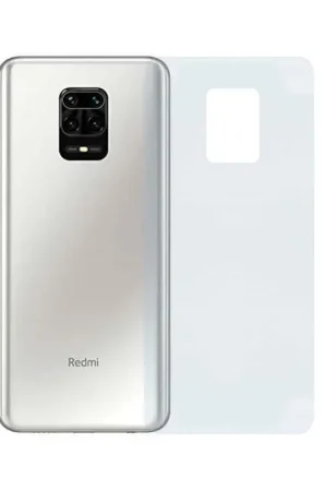 Remise Verre Trempé Complet Film Arrière pour Xiaomi Redmi Note 9 Pro