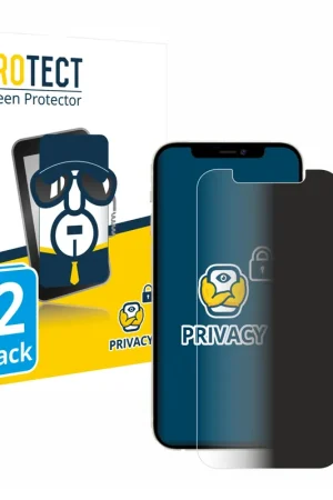 2 Pièces BROTECT Protecteur d'écran Privacy Clear pour Apple iPhone 12 Satisfait Ou Remboursé