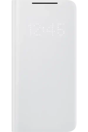 Folio Samsung G S21 5G LED View Cover Gris Clair Samsung Affaire À Saisir