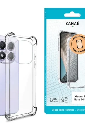 Achetez Aujourd’hui Coque Silicone transparente pour Redmi Note 14 Pro 4G