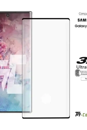 Samsung Galaxy Note 10 - Verre trempé 3D Curved - Ultrasonic - TM-Concept® Soldes