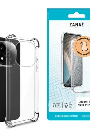 Prix Choc Coque Silicone transparente pour Redmi Note 14 Pro Plus