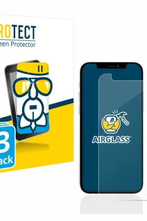 Petit Prix 3 Pièces BROTECT AirGlass Protection d'écran en verre pour Apple iPhone 12 mini