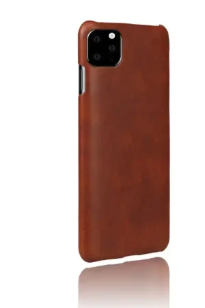Vente Directe ShieldCase Coque cuir vintage iPhone 12 Pro (marron)