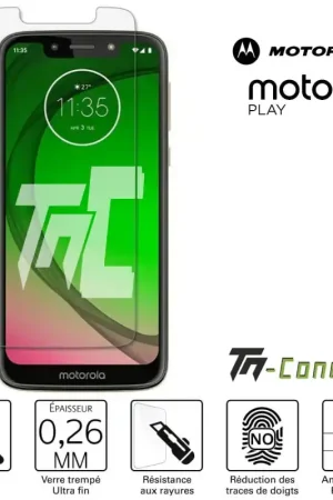 Must-Have Motorola Moto G7 Play - Verre trempé TM-Concept® - Gamme Standard Premium