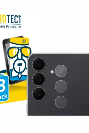 3 Pièces BROTECT AirGlass Protection d'écran en verre pour Samsung Galaxy S25 FE (Caméra UNIQUEMENT) Jusqu’à Épuisement Des Stocks