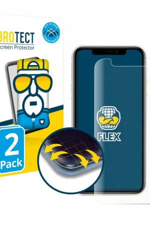 Prix Choc 2 Pièces BROTECT Flex Full-Cover film de protection pour Apple iPhone 11