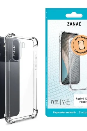 Coque Silicone transparente pour Redmi 13C 4G / Poco C65 Offre Limitée