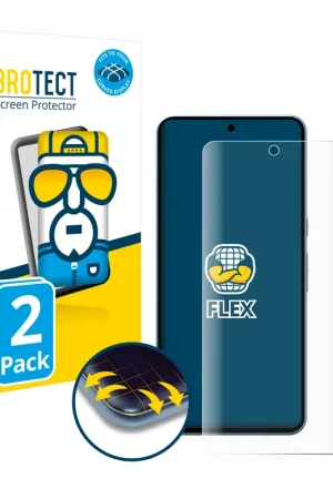 Bon Marché 2 Pièces BROTECT Flex Full-Cover film de protection pour Google Pixel 8 Pro