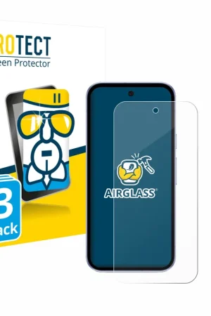 3 Pièces BROTECT AirGlass Protection d'écran en verre pour Google Pixel 9a Nouvel Arrivage
